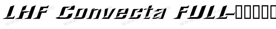 LHF Convecta FULL字体转换